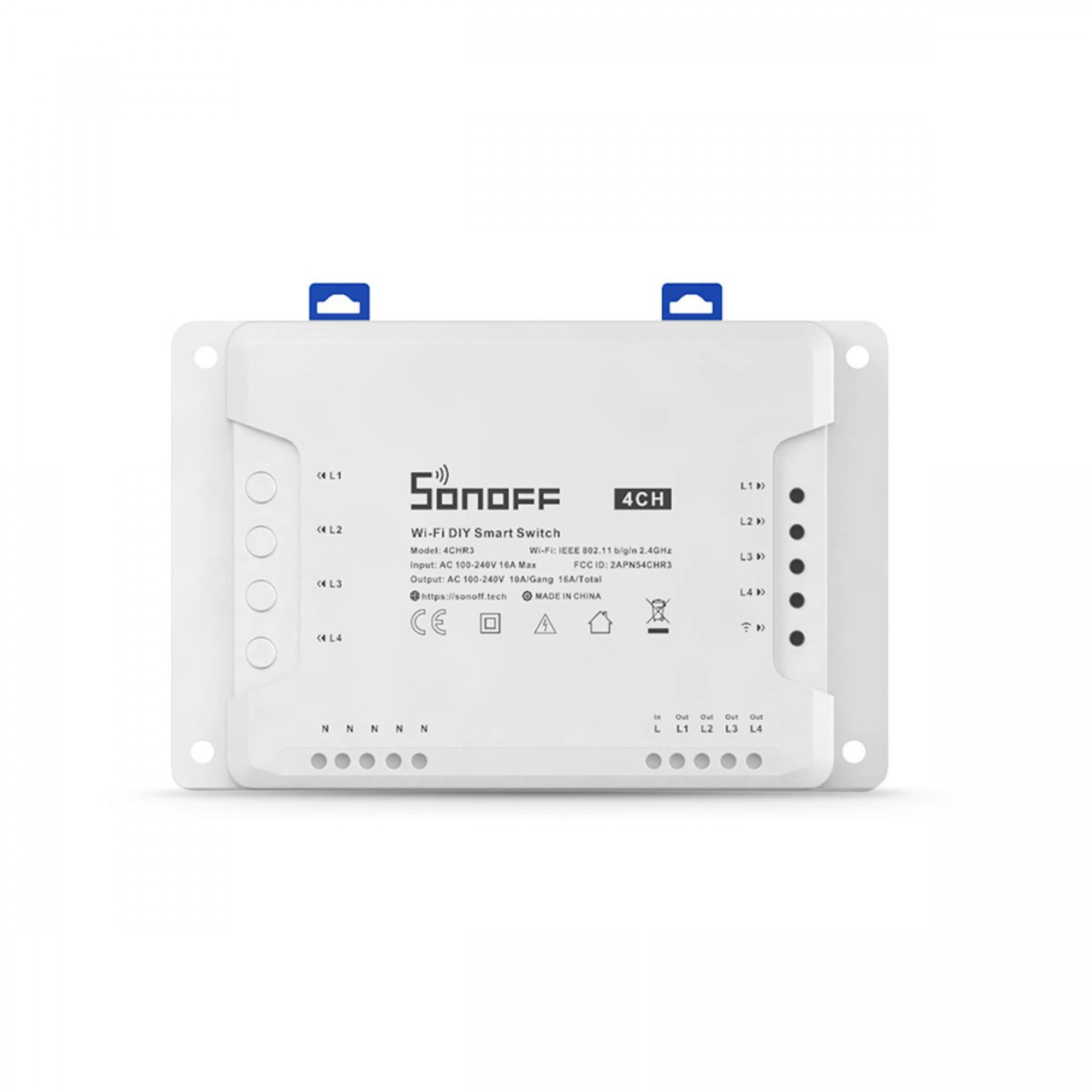 Sonoff Chr Wi Fi Smart Switch Diy Four Way Gang Rf Control