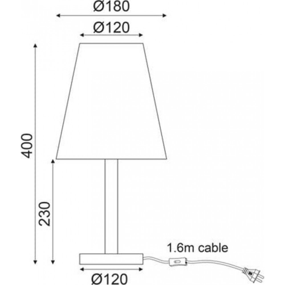 ^ΕΠΙΤΡΑΠΕΖΙΟ Φ/Σ 1ΧΕ14 ΞΥΛΟ+ΜΠΕΖ ΑΜΠΑΖΟΥΡ Φ18XH39CM NOSTOS