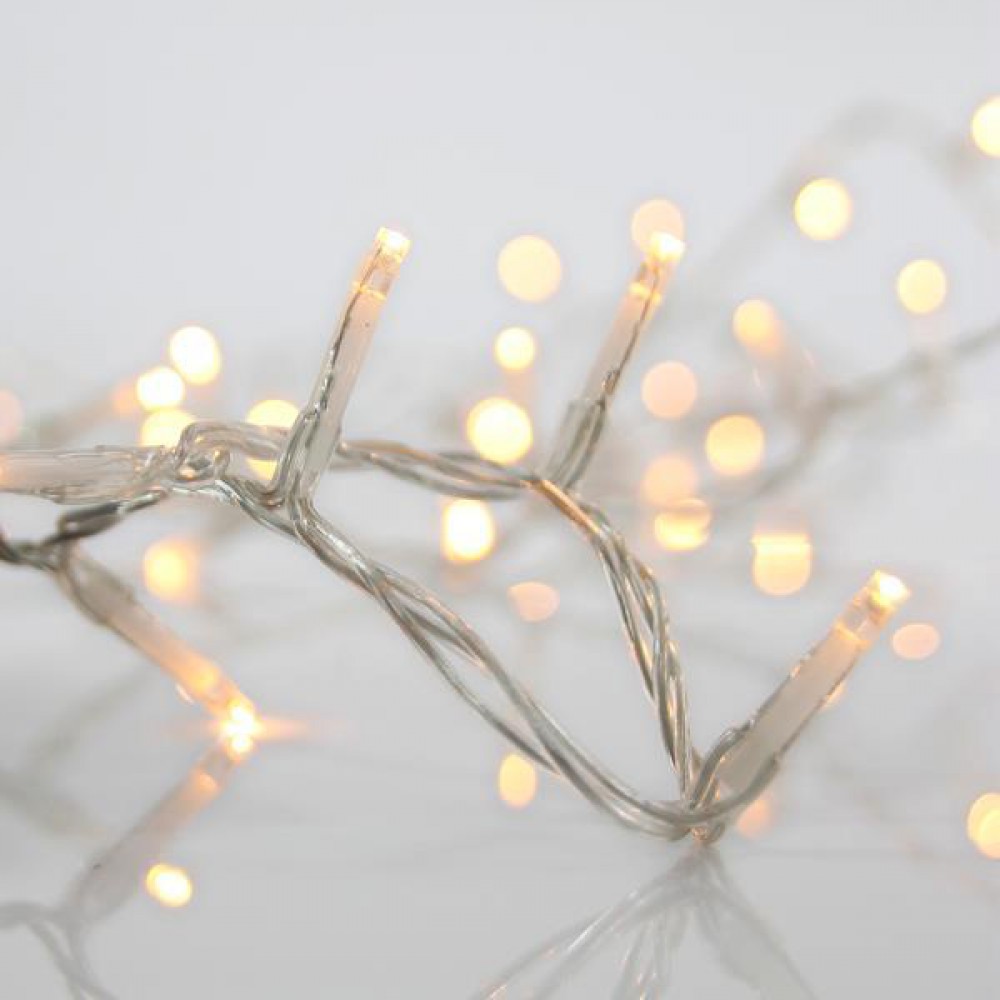 ΒΡΟΧΗ, 360 LED 3mm ΜΕ ΔΙΑΦΑΝΟ PVC ΚΑΛΩΔΙΟ, ΘΕΡΜΟ ΛΕΥΚΟ LED (H52 x W1185cm), ΠΡΟΕΚΤΑΣΗ ΠΑΡΟΧΗΣ 3m, ΙΡ44