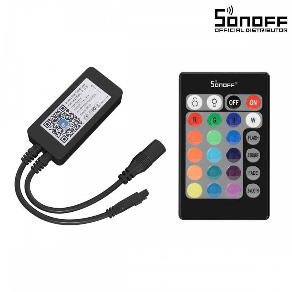 SONOFF SPIDER-Z-R2 - Wi-Fi Smart RGB Controller with 24Keys Remote Control