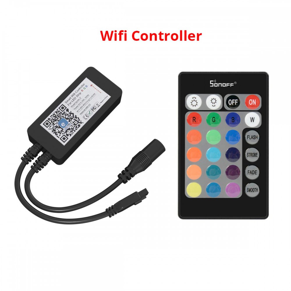 SONOFF SPIDER-Z-R2 - Wi-Fi Smart RGB Controller with 24Keys Remote Control