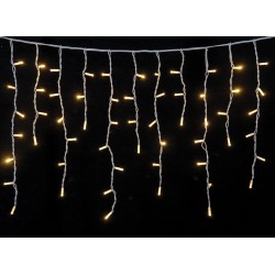 300Led Σταθερή Βροχή Rubber Με Επέκταση Ip65 Και Μπρίζα Σούκο 600 x 70(h)cm,Λευκό Καλώδιο/ Θερμό Λαμπάκι (Kelvin: 2.500 - 3.000)