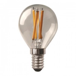 Λάμπα LED Σφαιρική CROSSED FILAMENT 6.5W E14 220-240V ΘΕΡΜΟ ΛΕΥΚΟ 2700K Eurolamp