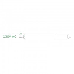 T8 G13 LED SMD 24W 1.5M 230V 2830LM 6500K 160° RA80 40.000Hrs & LED STARTER ACA