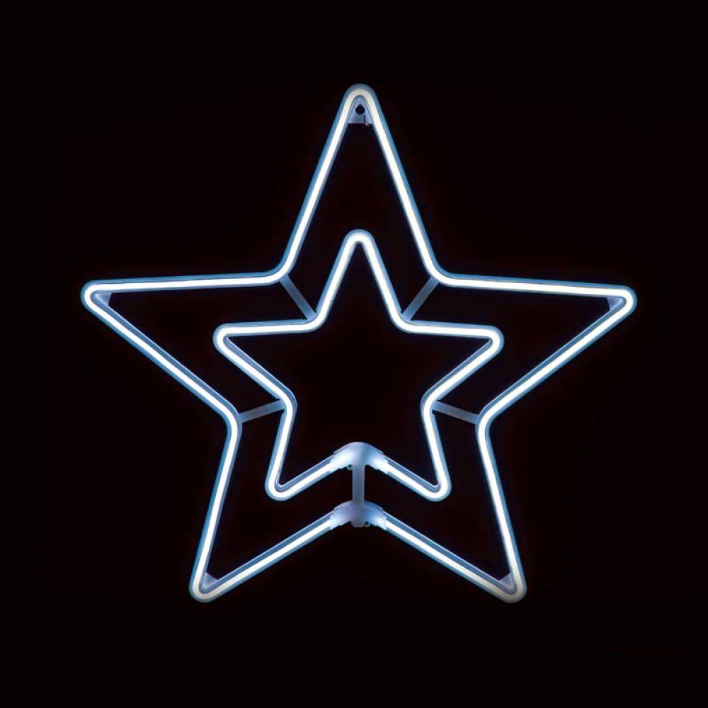 DOUBLE STARS Αστέρι Ψυχρό NEON LED 18W 3m 300 LED IP65- ACA Christmas