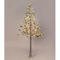 SNOW PINE TREE XLARGE Δεντράκι 240CM 128 LED IP44 - ACA Christmas