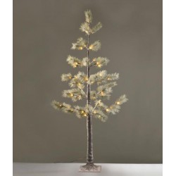 SNOW PINE TREE MEDIUM Δεντράκι 150CM 56 LED IP44 - ACA Christmas