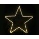METAL STAR Αστέρι Θερμό NEON LED 2m 200 LED IP44 - ACA Christmas
