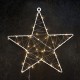 1D Copper Wire Metal Motifs Αστέρι Θερμό 40 mini LED  IP44 - ACA Christmas