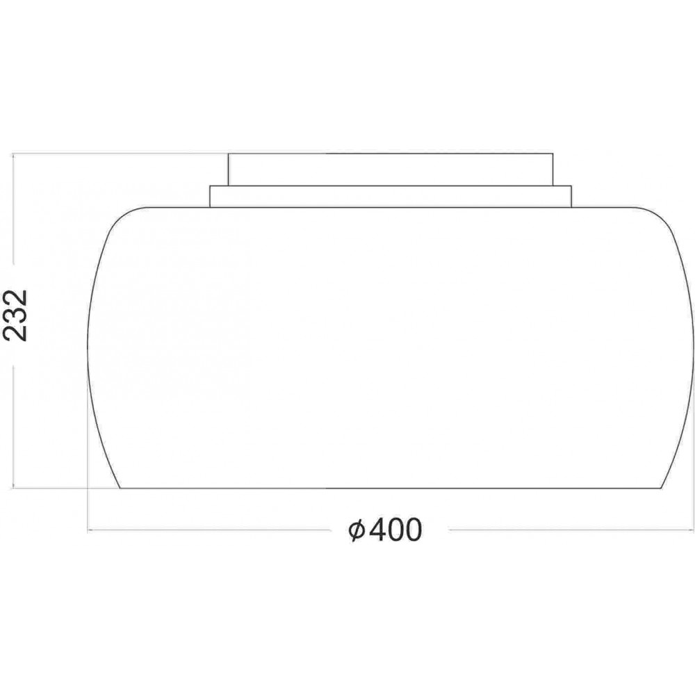 Πλαφονιέρα Με Γυαλί Και Κρύσταλλα Φ40cm 6x G9 ACA DECOR