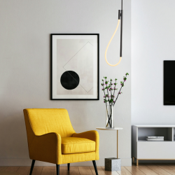 ΚΡΕΜΑΣΤΟ Φ/Σ LED 12W 3000K 536LM MALPO ΜΕΤΑΛΛΙΚΟ + ΣΙΛΙΚΟΝΗ IP20 L18.5*H150 ACA