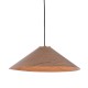 Κρεμαστό Φωτιστικό Από Ξύλο Καρυδιά Ø36cm 1xGX53 NAIROBI - ACA Decor