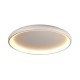 LED Πλαφονιέρα Μεταλλική Σε Λευκό Χρώμα 100W Ø81cm - ACA Decor