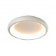 LED Πλαφονιέρα Μεταλλική Σε Λευκό Χρώμα 34W Ø41cm - ACA Decor