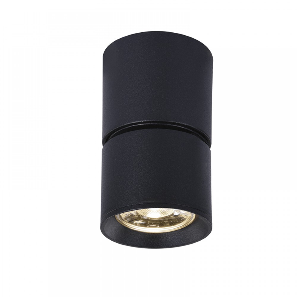 LED Σποτ Σε Μαύρο Χρώμα 5W COB PLUTO - Aca Decor