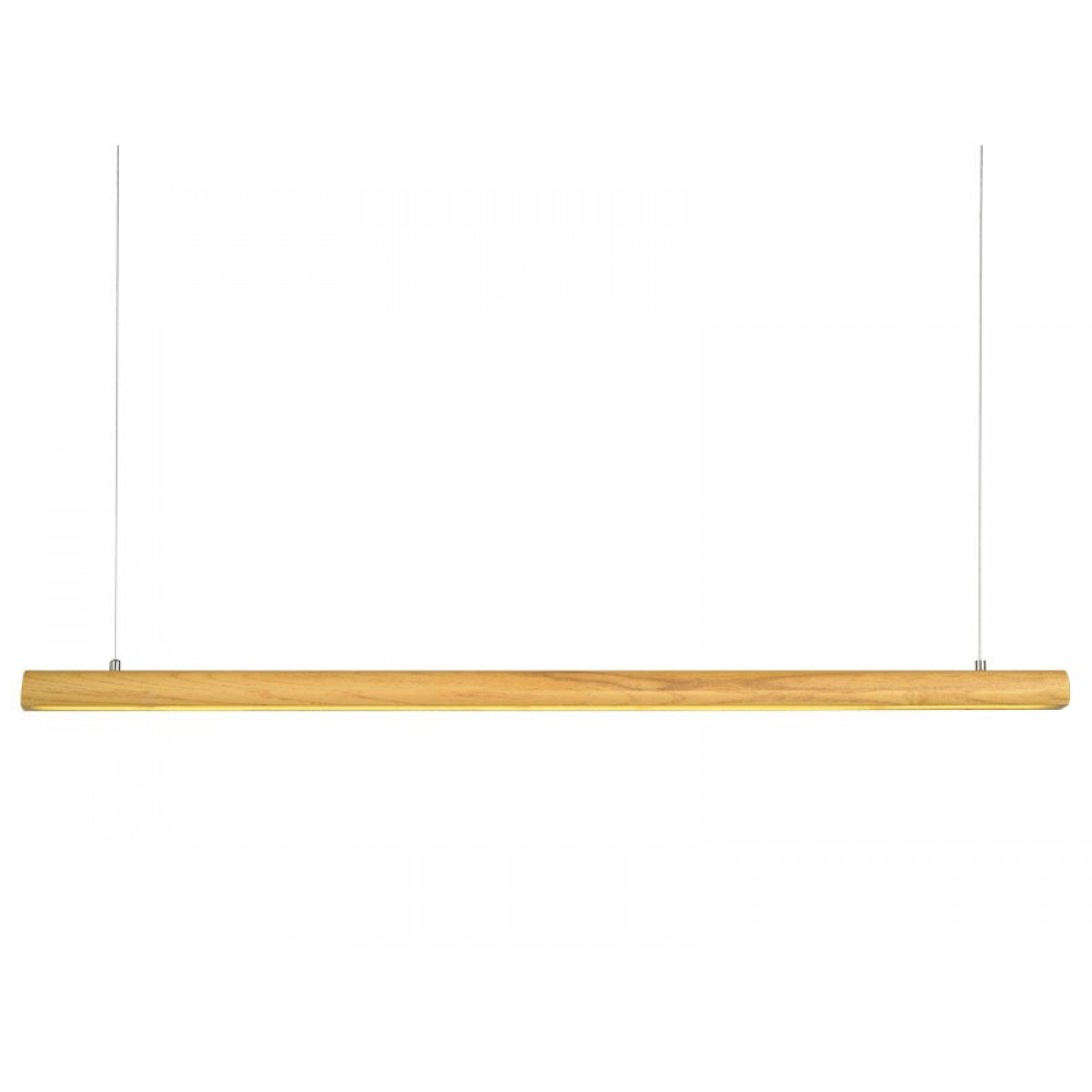 LED Κρεμαστό Φωτιστικό Ξύλινο Κυλινδρικό Ø4,7cm 15W 1440lm WOODY - ACA Decor