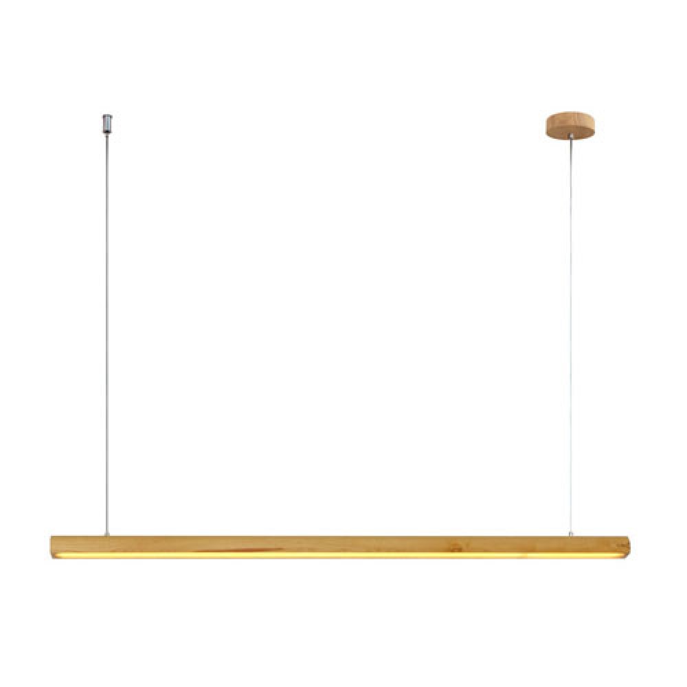 LED Κρεμαστό Φωτιστικό Ξύλινο Κυλινδρικό Ø4,7cm 15W 1440lm WOODY - ACA Decor
