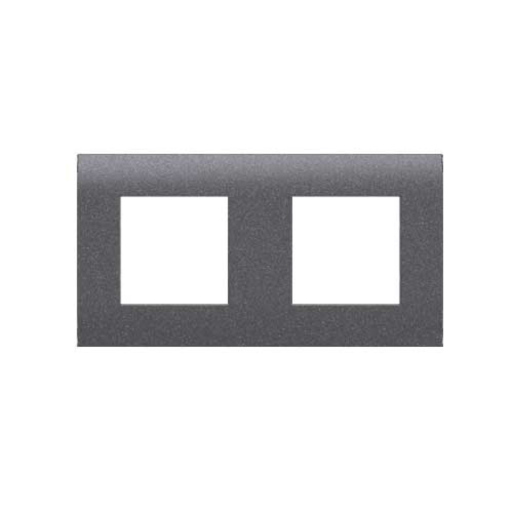 MODYS Πλαίσιο 2×2 ΣΤ. Γκρι Σαγρέ - Aca Elec