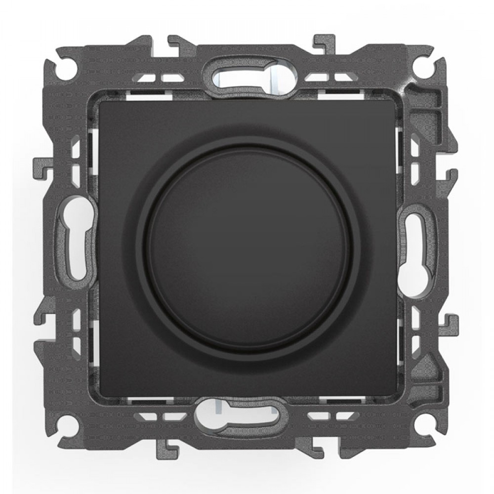 PRIME MULTI DIMMER 1 WAY 1P TRIAC 800VA 250VAC IP20 MAT ΑΝΘΡΑΚΙ - Aca Elec