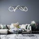 LED Κρεμαστό Φωτιστικό Μεταλλικό Μαύρο D80cm 60W KYMA - Aca Decor