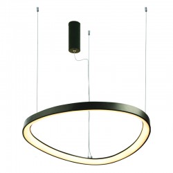 ΚΡΕΜΑΣΤΟ Φ/Σ LED 33W CCT 3000LM HARMONY ΜΑΥΡΟ ΑΛΟΥΜΙΝΙΟ IP20 D42XH120CM ACA
