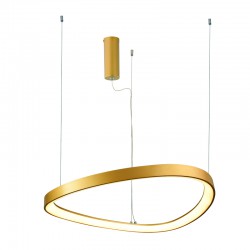 ΚΡΕΜΑΣΤΟ Φ/Σ LED 33W CCT 3000LM HARMONY ΧΡΥΣΟ ΑΛΟΥΜΙΝΙΟ IP20 D42XH120CM ACA