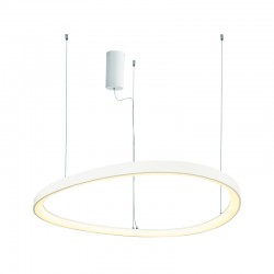 ΚΡΕΜΑΣΤΟ Φ/Σ LED 73W CCT 5800LM HARMONY ΛΕΥΚΟ ΑΛΟΥΜΙΝΙΟ IP20 D80XH120CM ACA
