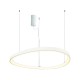 ΚΡΕΜΑΣΤΟ Φ/Σ LED 73W CCT 5800LM HARMONY ΛΕΥΚΟ ΑΛΟΥΜΙΝΙΟ IP20 D80XH120CM ACA