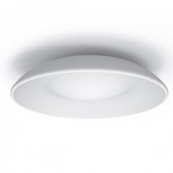 LED Φωτιστικό Εξωτερικού Χώρου Οροφής Ή Τοίχου Σε Λευκό Ματ Χρώμα Ø35cm 9W IP65 ALMA - ACA
