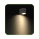 EDISON High Power LED Απλίκα Εξωτερικού Χώρου Σε Δύο Χρώματα 4W IP54 DASA-S ACA
