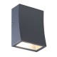 CREE High Light LED Απλίκα Εξωτερικού Χώρου Σε Σκούρο Γκρι 3W IP65 FER - ACA