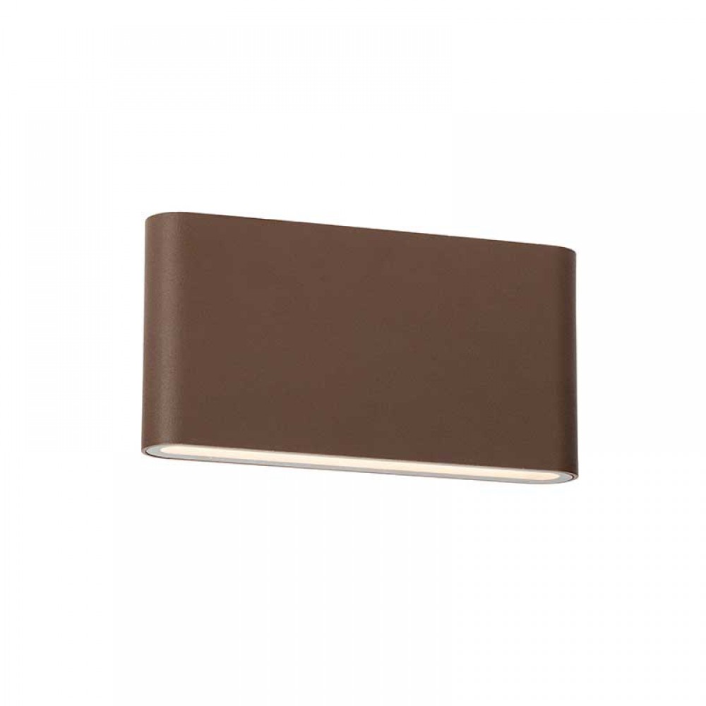 LED SMD WALL LUMINAIRE 11W 570LM 60° 230V AC 3.000K RUSTY CRI80 IP54 30.000HRS ACA