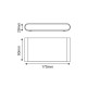 LED SMD WALL LUMINAIRE 11W 570LM 60° 230V AC 3.000K RUSTY CRI80 IP54 30.000HRS ACA