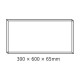 Πλαίσιο Για LED Panel Οροφής 30x60x6,5cm Από Φύλλο Αλουμινίου - ACA
