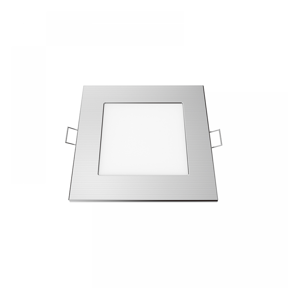 ΝΙΚΕΛ ΜΑΤ ΤΕΤΡΑΓΩΝΟ LED ΠΑΝΕΛ ΧΩΝΕΥΤΟ 6W 4000K 470Lm 118x118mm 230V AC Ra80 ACA