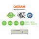 5 Μέτρα LED Ταινία 12W 24V DC IP66 Αδιάβροχη Με OSRAM Chip Ουδέτερο Λευκό 4000K - ACA