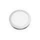 ΝΙΚΕΛ ΜΑΤ ΣΤΡΟΓΓΥΛΟ LED ΠΑΝΕΛ ΟΡΟΦΗΣ 18W 6500K 1800Lm Φ209mm 230V AC Ra80 ACA