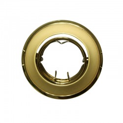 Χωνευτό Κινητό Στρογγυλό Σποτ για MR11 Χρυσό-Χρυσό Peal ACA