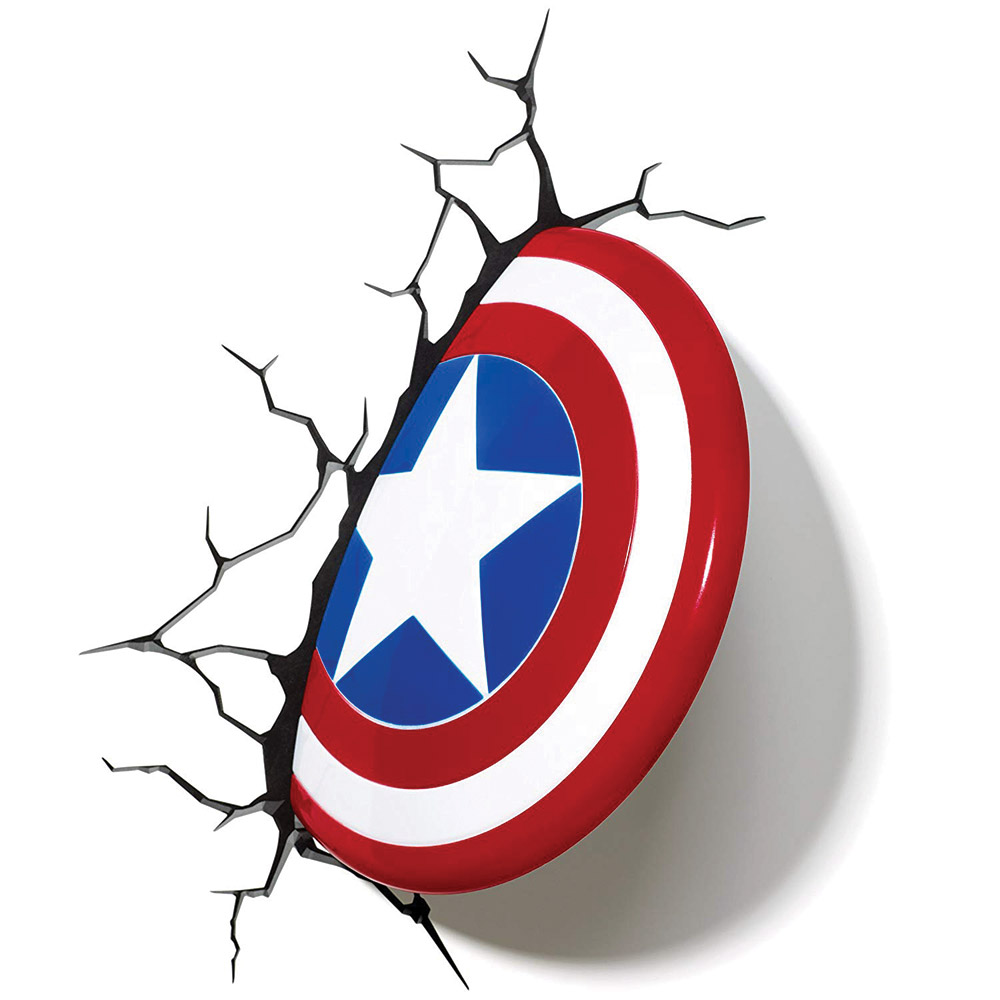 3D Φωτιστικό The Source 3DL – Marvel Captain America Light
