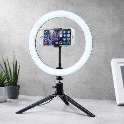 The Source Vlogging Light with Tripod White 10′