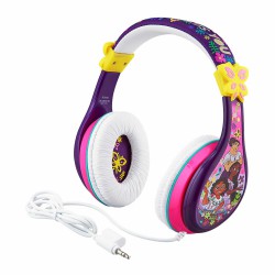 eKids Encanto Ενσύρματα Ακουστικά με ασφαλή μέγιστη ένταση ήχου για παιδιά και εφήβους (EN-140) (Μωβ/Λευκό/Ροζ)