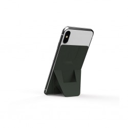 DesignNest FoldStand |Phone + cardholder| Αόρατο Αναδιπλούμενο Stand Κατάλληλο Για Smartphone (Grey)