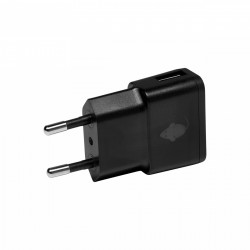 Wall Adapter USB-A Οικιακός Φορτιστής Ισχύος 5W GreenMouse Σε Μαύρο Χρώμα