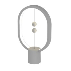 Heng Balance Mini Διακοσμητική Λάμπα Με Μαγνητικό Διακόπτη Σε Ανοιχτό Γκρι Ellipse - Allocacoc