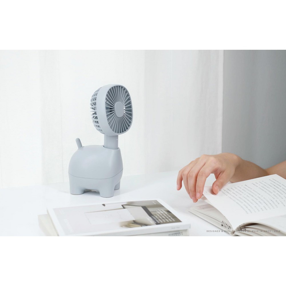 Allocacoc® PetFan |MUID| Ανεμιστήρας USB σε Σχήμα Ζωάκι Αλπακά Σε Ροζ Χρώμα