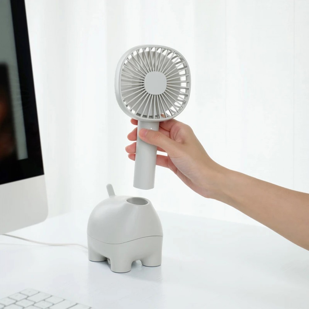 Allocacoc® PetFan |MUID| Ανεμιστήρας USB σε Σχήμα Ζωάκι Αλπακά Σε Ροζ Χρώμα