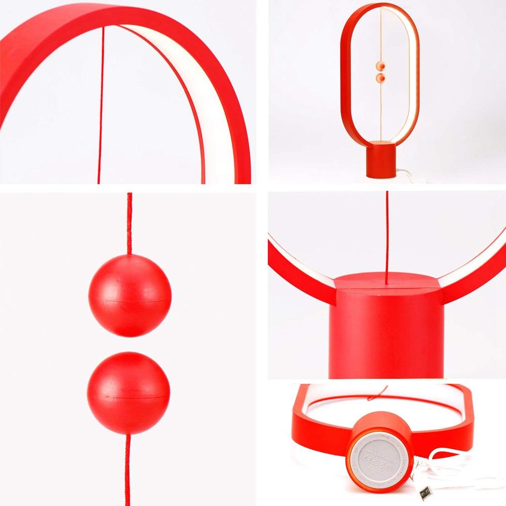 Heng Balance Διακοσμητική Λάμπα Με Μαγνητικό Διακόπτη Σε Κόκκινο Χρώμα Ellipse - Allocacoc - Η Heng Balance |Plastic Lamp Ellipse| είναι η απόλυτη καινοτομία της Allocacoc με magnetic switch λειτουργία που ενεργοποιεί το ηλεκτρικό ρεύμα μέσω μαγνητικού πε