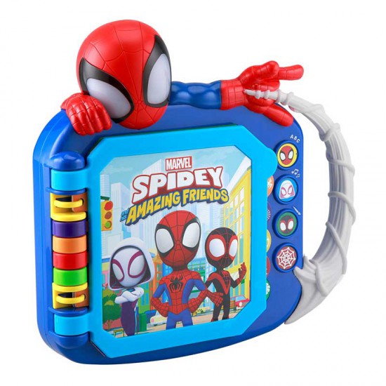 eKids Spiderman Spidey Amazing Friends Adventure Book για παιδιά 3 ετών και άνω (SA-247) (Μπλε/Κόκκινο)