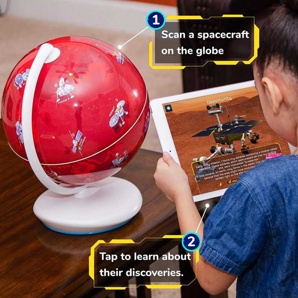 Shifu Orboot Mars Σύστημα παιδικού παιχνιδιού Επαυξημένης Πραγματικότητας με Υδρόγειο