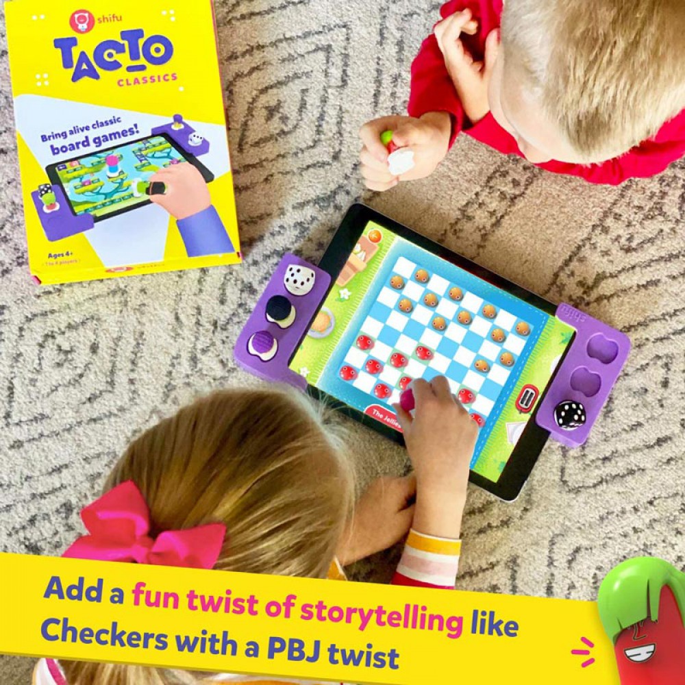 Plugo Tacto Classics by PlayShifu Σύστημα Παιδικού Παιχνιδιού που Μετατρέπει το tablet Σας σε Διαδραστικό Επιτραπέζιο Παιχνίδι